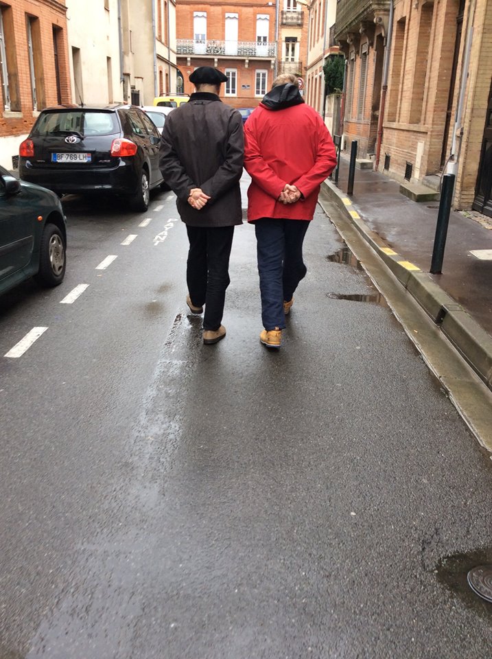 Paul et Pierre - de dos